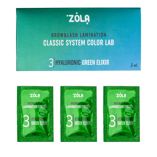 Acheter Rehaussement de cils Zola Color Lab - Step 3 (3x1ml) - Only ...