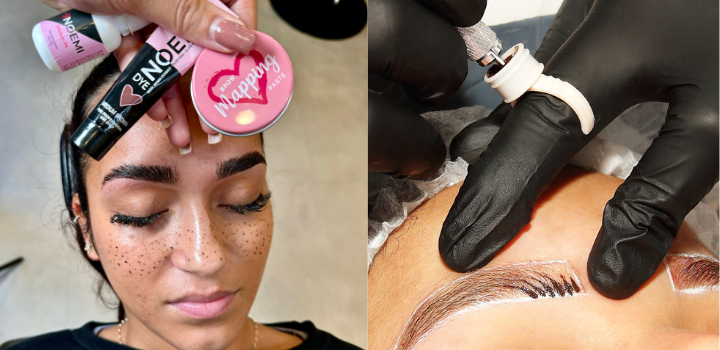 teinture sourcils ou microblading