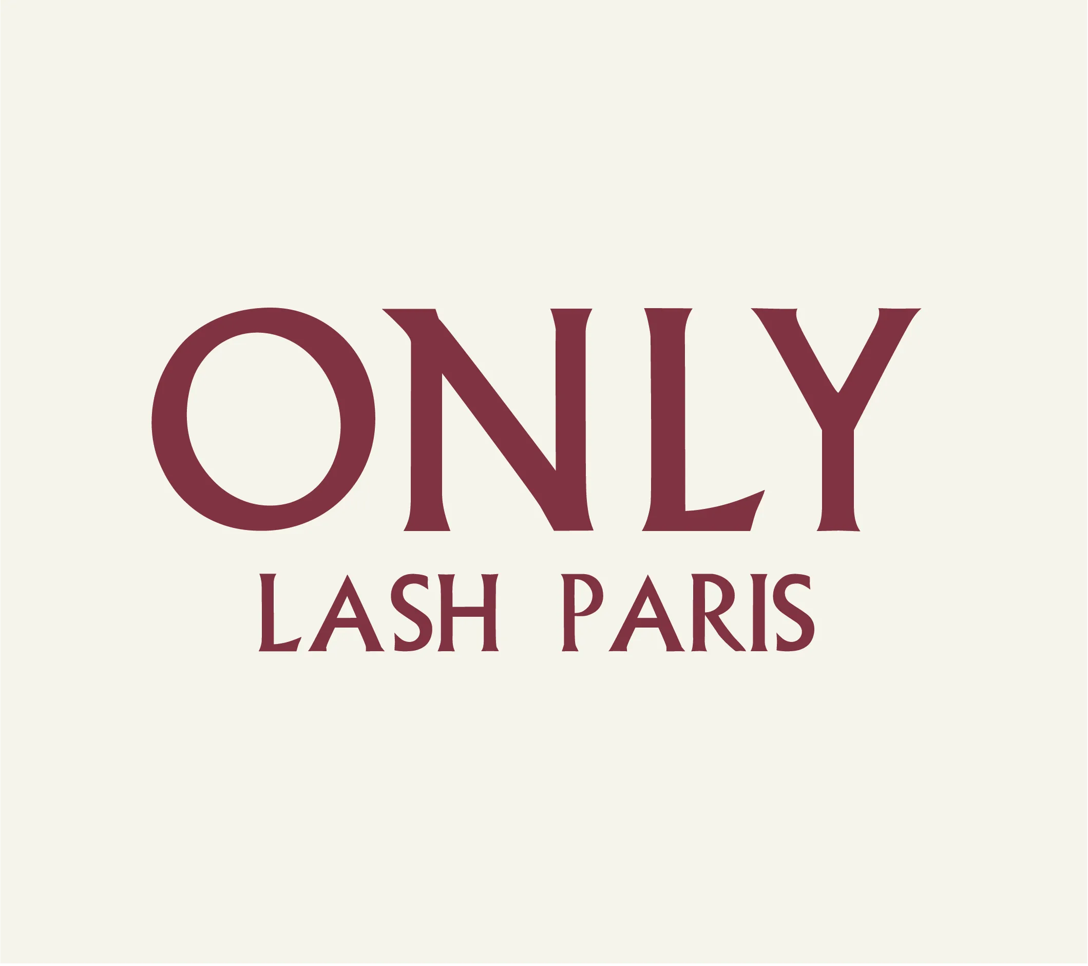 Logo only lash paris