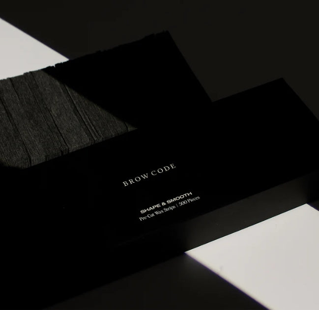 Bandes de Cire Pré-Découpées Brow Code (lot de 500)