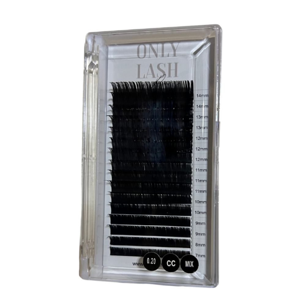 Extension de cils courbure CC