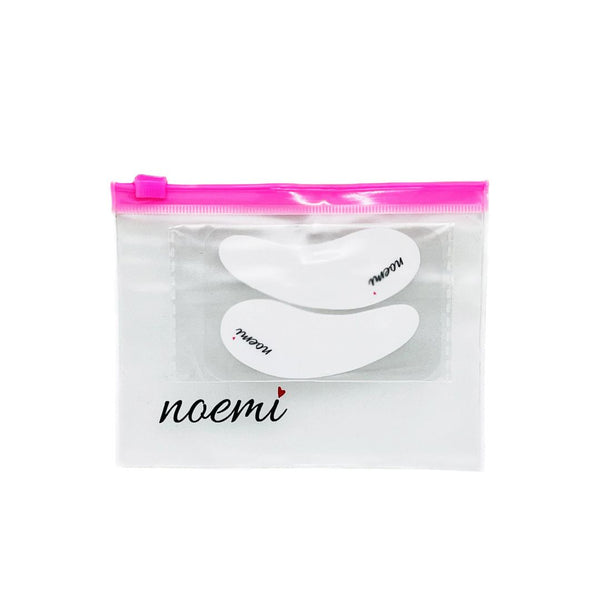 Patch silicone yeux reutilisable Noemi blancs avec logo