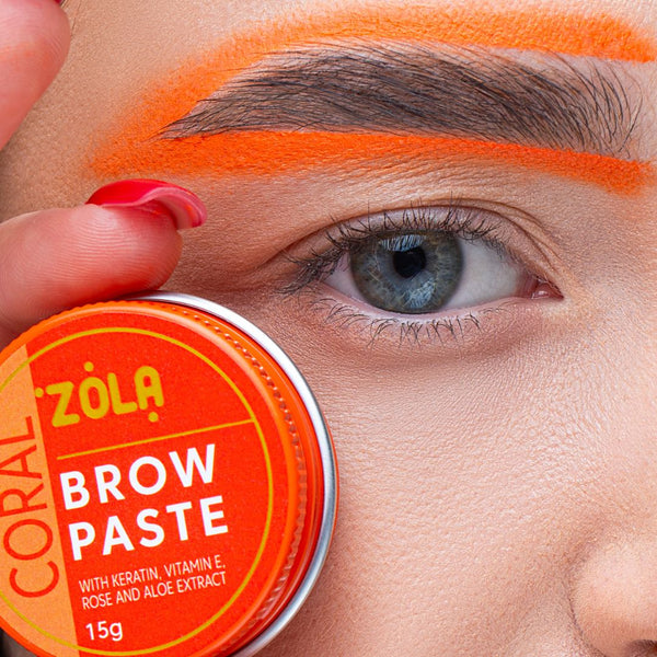 Pate mapping sourcils orange