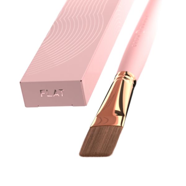 pinceau plat sourcils