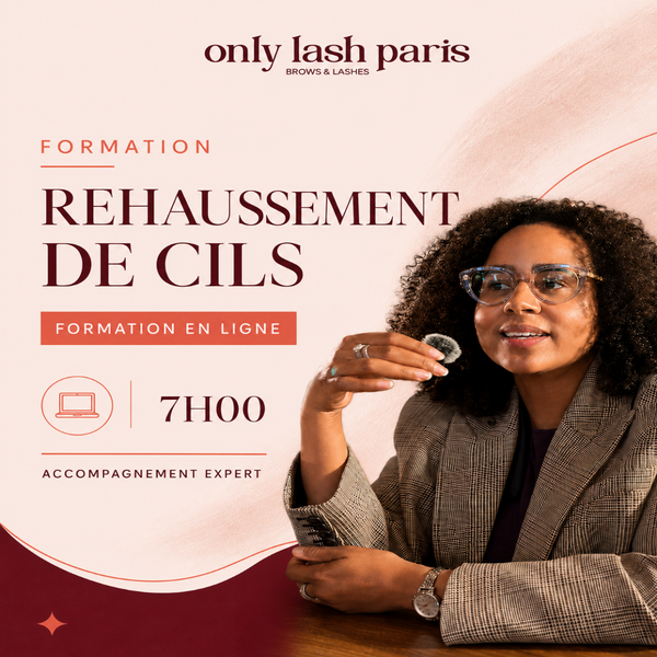 Formation Rehaussement de Cils en Ligne - débutante à intermédiaire