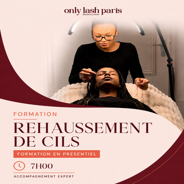 Formation rehaussement de cils - présentiel à Paris