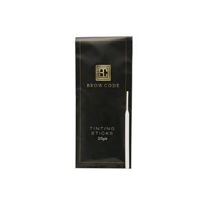 batonnets applicateurs teinture sourcils brow code