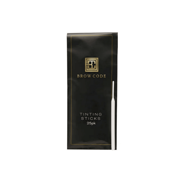 batonnets applicateurs teinture sourcils brow code