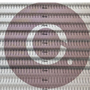 Bouquet Préfait Volume 3D – Base Fine – Noir