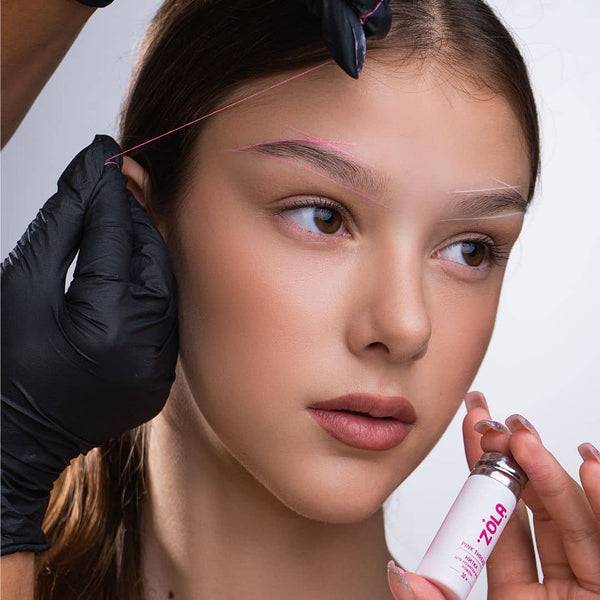 fil de cartographie des sourcils