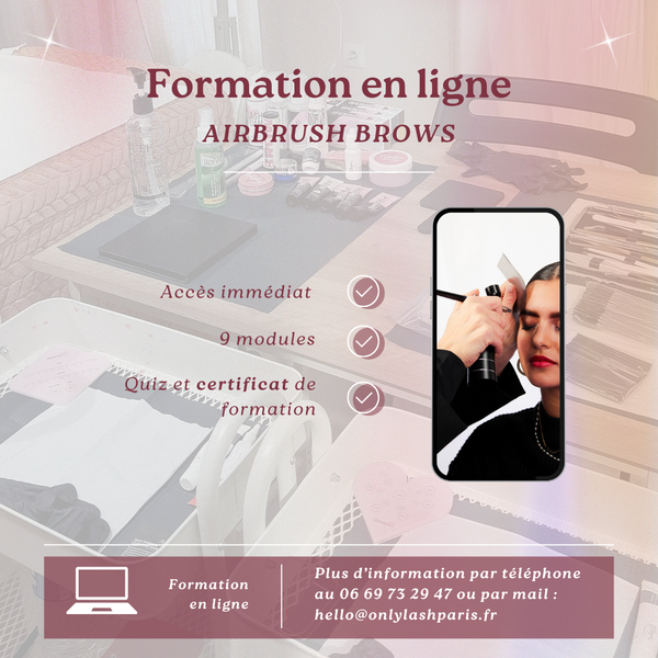 formation airbrush brow en ligne