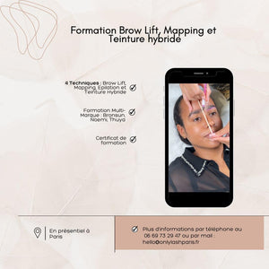 formation brow lift et teinture des sourcils
