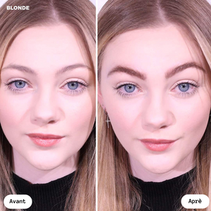 henne pour sourcils brow code blonde