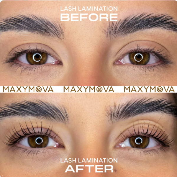 lash lift avant apres