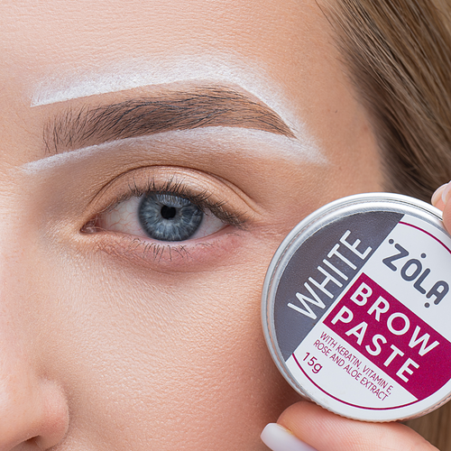 pate mapping sourcils blanc zola