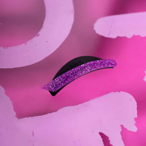 rehaussement de cils mia pro lashes violet paillete