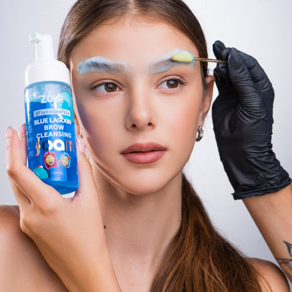 shampoing sourcils Zola Blue Lagoon