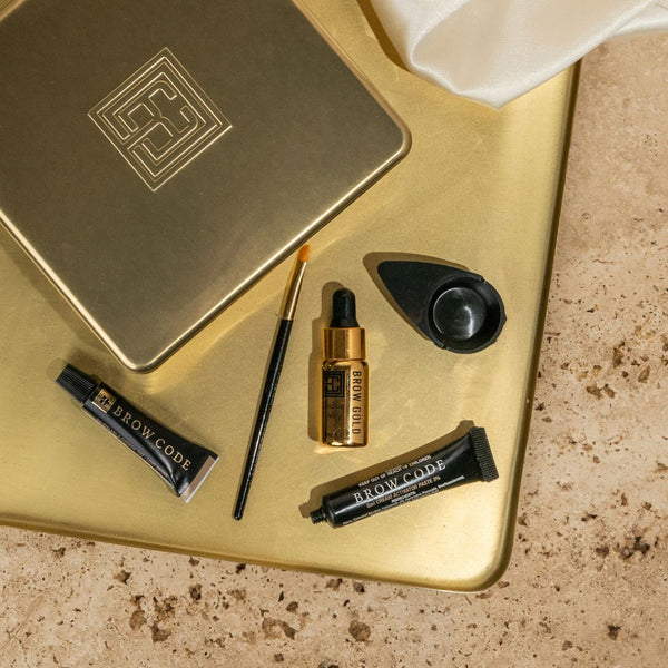 teinture sourcils brow code