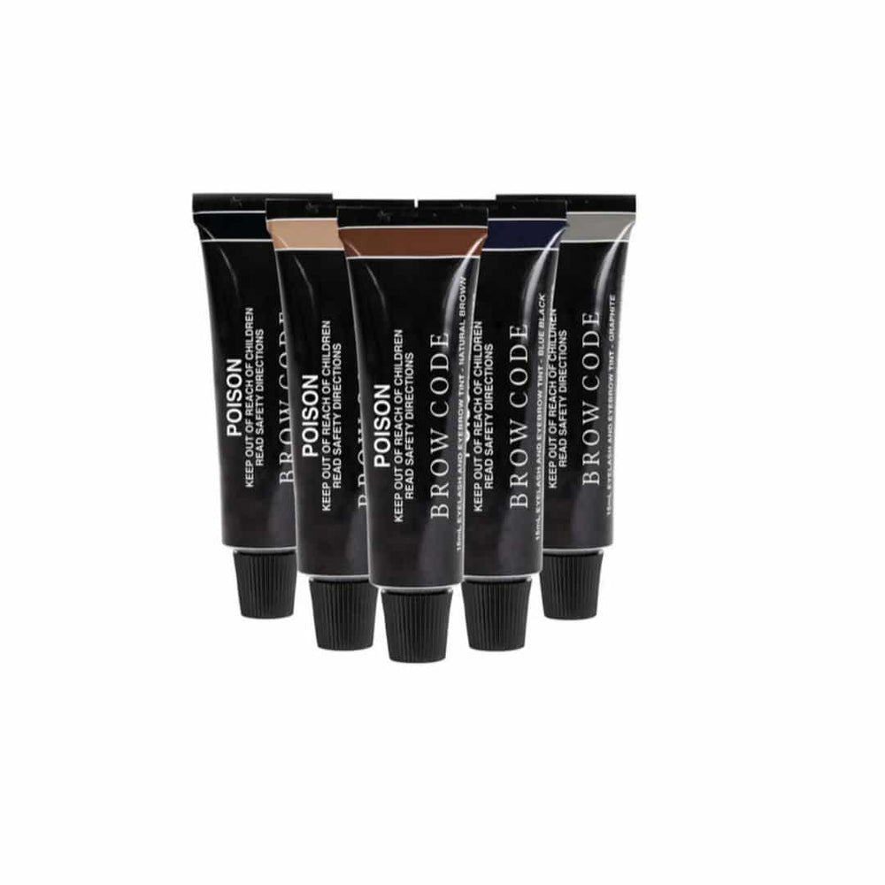 teinture sourcils brow code